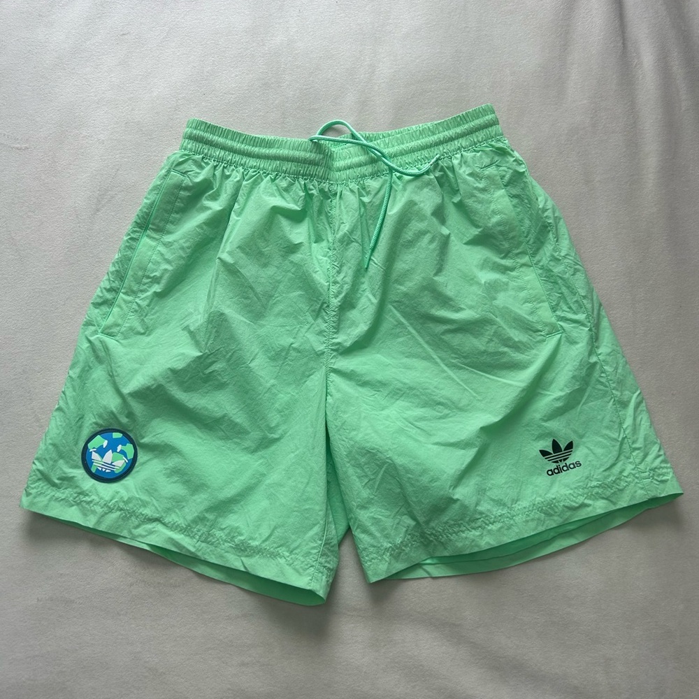 Adidas originals Happy Earth recycled track shorts